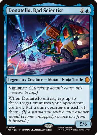 Donatello, Rad Scientist  (TMC-109) - [Commander: Teenage Mutant Ninja Turtles]