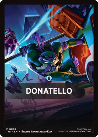 Donatello Theme Card  (TMC-002) - [Commander: Teenage Mutant Ninja Turtles]