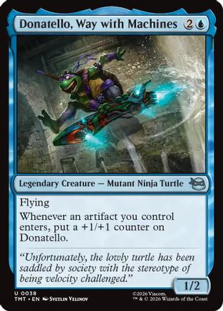 Donatello, Way with Machines  (TMT-038) - [Teenage Mutant Ninja Turtles]