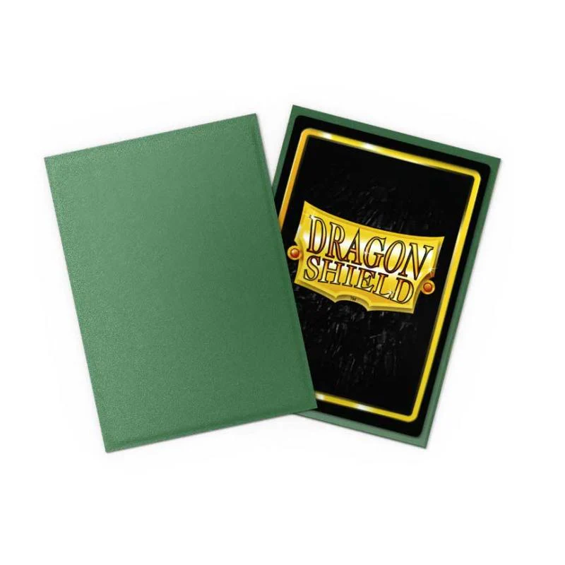 DRAGON SHIELD MATTE NON-GLARE FOREST GREEN 100ct - Image 2