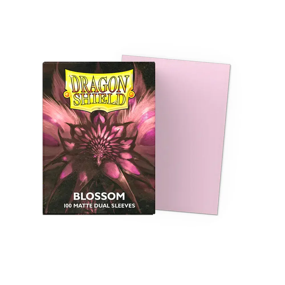 DRAGON SHIELD SLEEVES DUAL MATTE PASTELS BLOSSOM 100CT