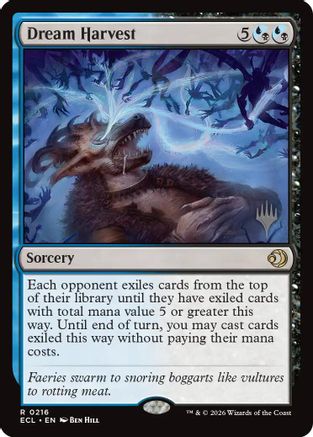 Dream Harvest  (PPECL-216) - [Promo Pack: Lorwyn Eclipsed]