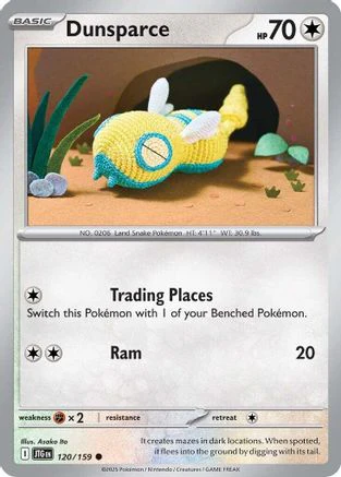 Dunsparce  - (120/159)  [SV09 Journey Together]