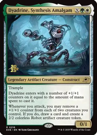 Dyadrine, Synthesis Amalgam  [Foil]  (PRE-216) - [Prerelease Cards]