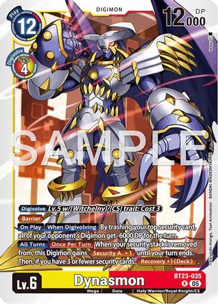 Dynasmon (BT23-035) - [Hackers' Slumber] Foil