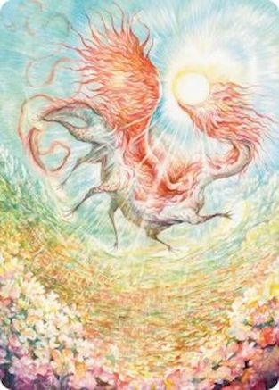Eirdu, Carrier of Dawn Art Card  (ASECL-030) - [Art Series: Lorwyn Eclipsed]