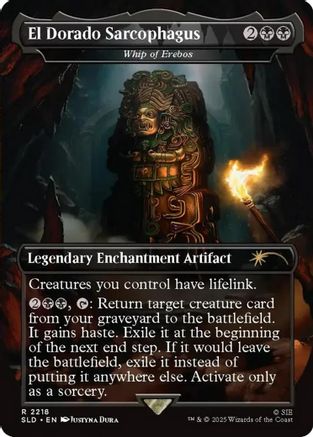 El Dorado Sarcophagus - Whip of Erebos  (SLD-2218) - [Secret Lair Drop Series]