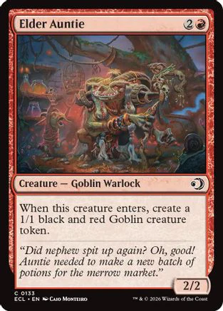 Elder Auntie  [Foil]  (ECL-133) - [Lorwyn Eclipsed]