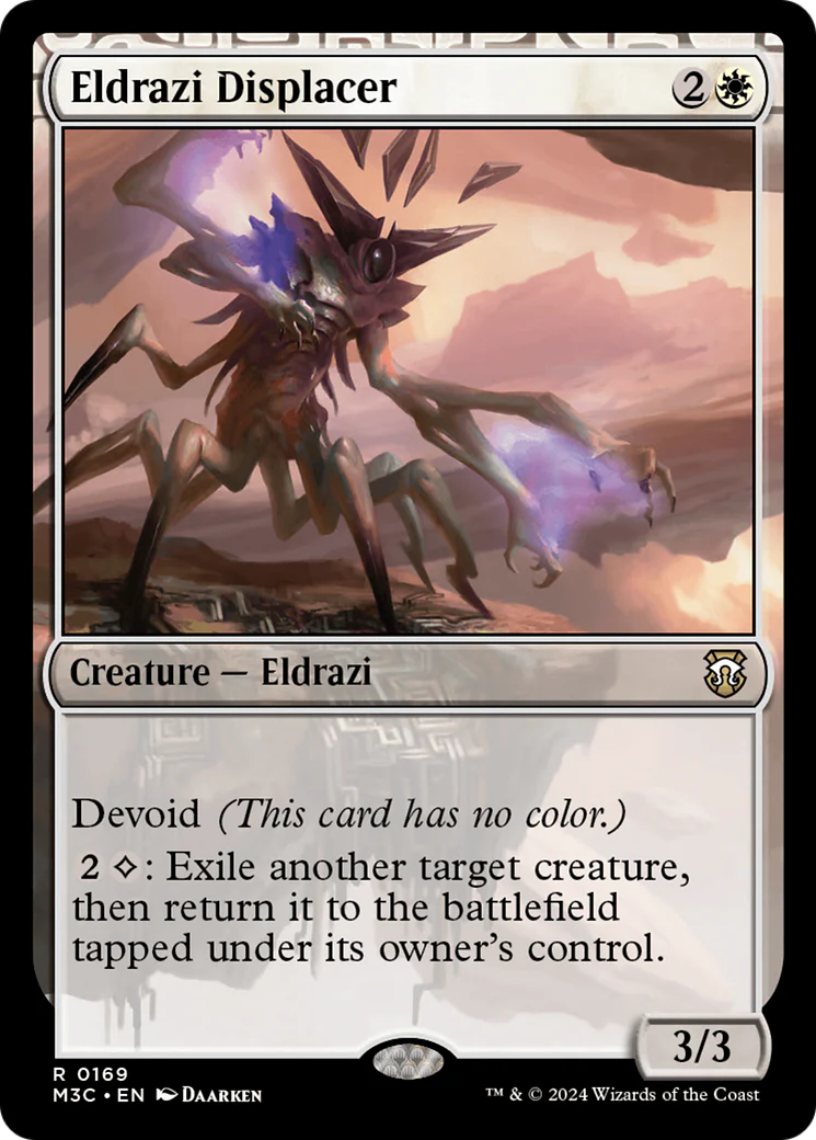 Eldrazi Displacer  [Foil]  (M3C-169) - [Modern Horizons 3 Commander]: (devoid)