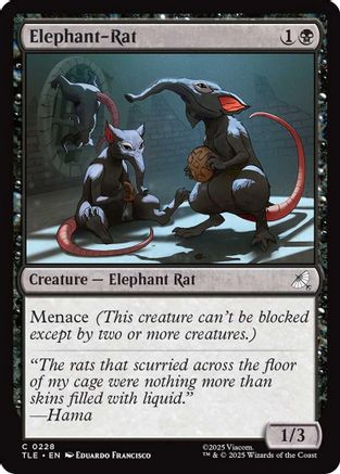 Elephant-Rat  (TLE-228) - [Avatar: The Last Airbender: Eternal-Legal]