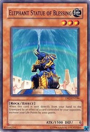 Elephant Statue of Blessing [DR2-EN186] - Dark Revelation Volume 2 Unlimited - Common / Short Print
