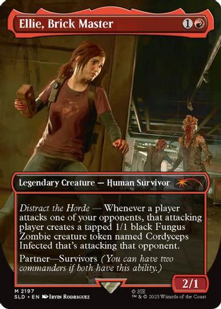 Ellie, Brick Master  (SLD-2197) - [Secret Lair Drop Series]