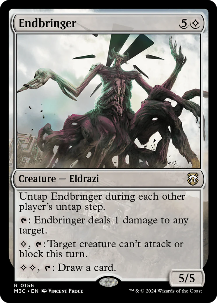 Endbringer  [Foil]  (M3C-156) - [Modern Horizons 3 Commander]