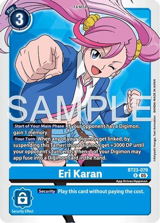 Eri Karan (BT23-079) - [Hackers' Slumber] Foil