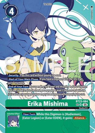 Erika Mishima (SP) (BT23-084) - [Hackers' Slumber] Foil