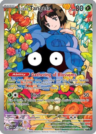 Erika's Tangela - (218/217) Holofoil [ME Ascended Heroes]