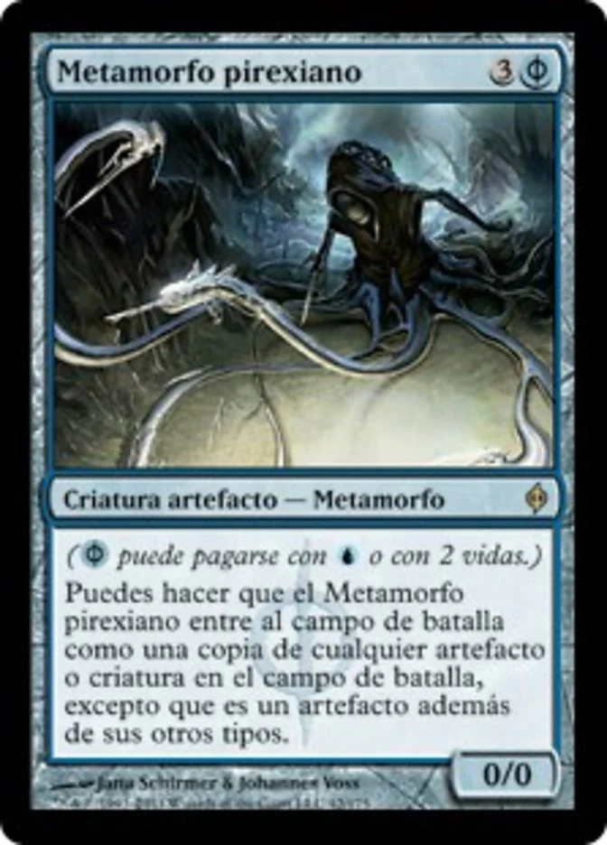 (ES) Phyrexian Metamorph [New Phyrexia] (Foreign Language)