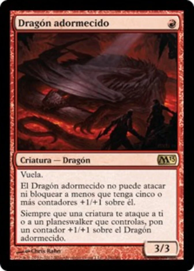 (ES) Slumbering Dragon [Magic 2013] (Foreign Language)