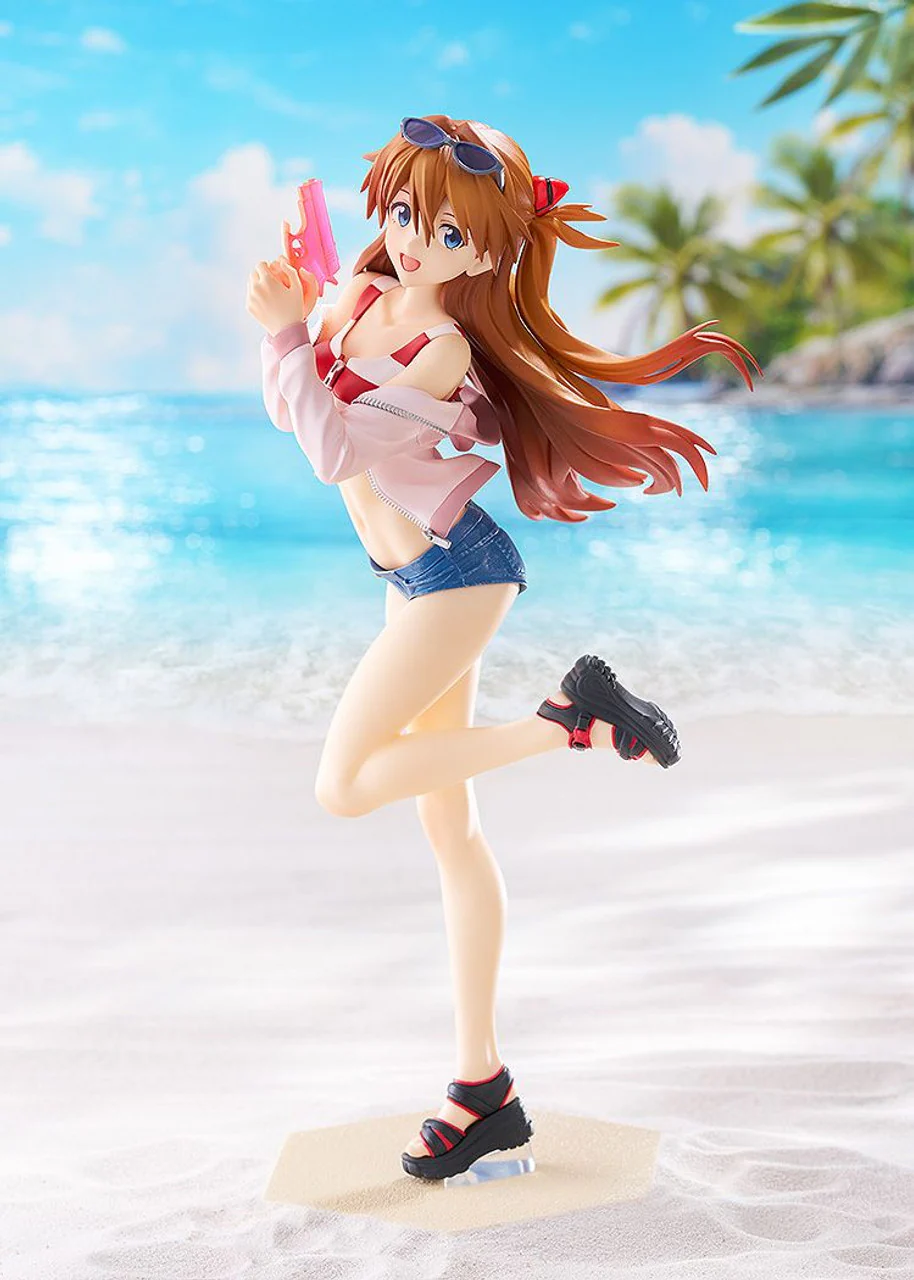 Evangelion POP UP PARADE BEACH QUEENS Asuka Shikinami Langley L Size