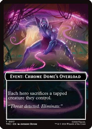 Event: Chrome Dome's Overload  (TMC-017) - [Commander: Teenage Mutant Ninja Turtles]