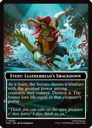 Event: Leatherhead's Smackdown  (TMC-020) - [Commander: Teenage Mutant Ninja Turtles]