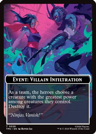 Event: Villain Infiltration  (TMC-026) - [Commander: Teenage Mutant Ninja Turtles]