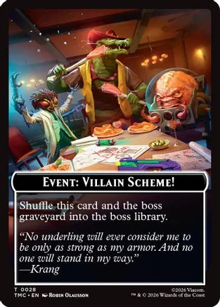 Event: Villain Scheme!  (TMC-028) - [Commander: Teenage Mutant Ninja Turtles]
