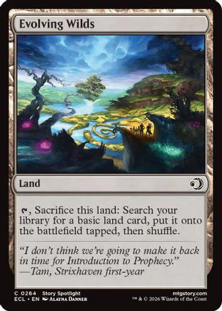 Evolving Wilds  (ECL-264) - [Lorwyn Eclipsed]