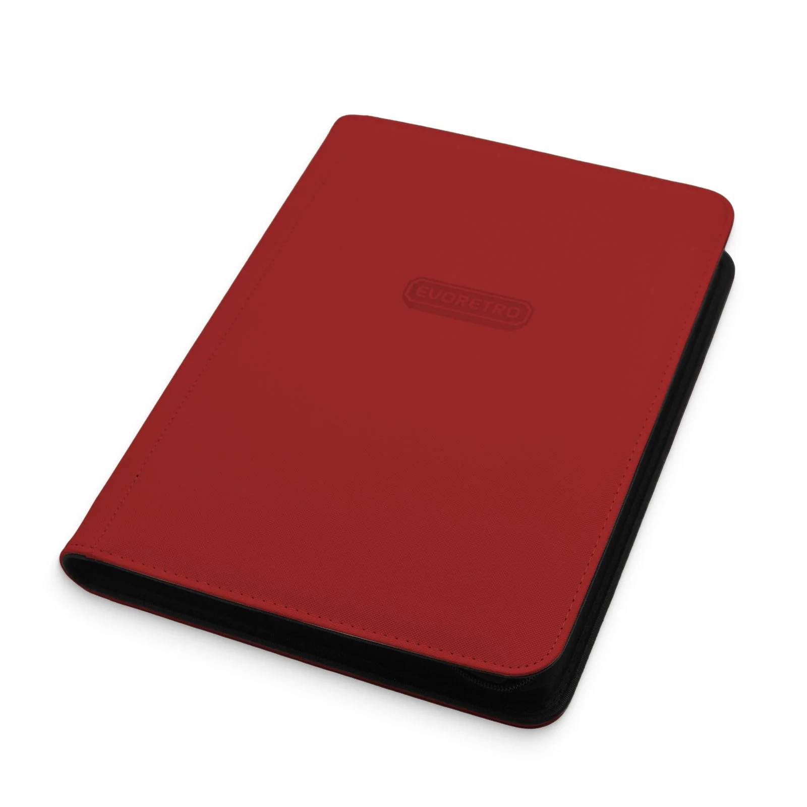 EVORETRO 9-Pocket Zip-Up Trading Card Binder for 360 cards - Red