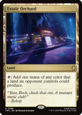 Exotic Orchard  (TMC-066) - [Commander: Teenage Mutant Ninja Turtles]