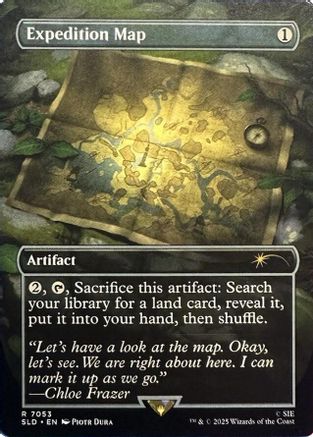 Expedition Map  (SLD-7053) - [Secret Lair Drop Series]