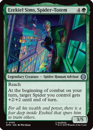 Ezekiel Sims, Spider-Totem  (SPM-100) - [Marvel's Spider-Man]