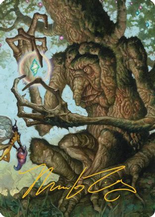 Faeburrow Elder Art Card (Gold-Stamped Signature)  (ASECL-051) - [Art Series: Lorwyn Eclipsed]