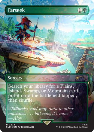 Farseek (Rainbow Foil)  [Foil]  (SLD-2222) - [Secret Lair Drop Series]