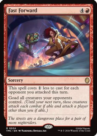 Fast Forward  (TMC-024) - [Commander: Teenage Mutant Ninja Turtles]