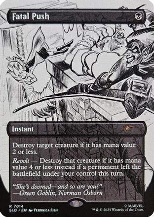 Fatal Push (7014)  (SLD-7014) - [Secret Lair Drop Series]