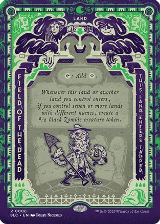 Field of the Dead  [Foil]  (SLC-006) - [Secret Lair Countdown Kit]