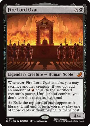 Fire Lord Ozai  (TLE-104) - [Avatar: The Last Airbender: Eternal-Legal]