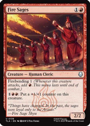 Fire Sages  (TLA-136) - [Avatar: The Last Airbender]