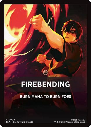 Firebending Theme Card (0029)  (TLA-029) - [Avatar: The Last Airbender]
