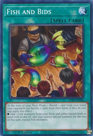 Fish and Bids [ALIN-EN086] - Alliance Insight 1st Edition - Common / Short Print