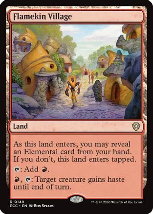 Flamekin Village  (ECC-149) - [Commander: Lorwyn Eclipsed]