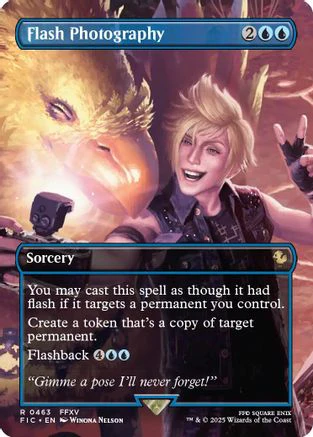 Flash Photography (Borderless)  (FIC-463) - [Commander: FINAL FANTASY]