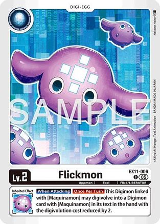 Flickmon (EX11-006) - [Dawn of Liberator]