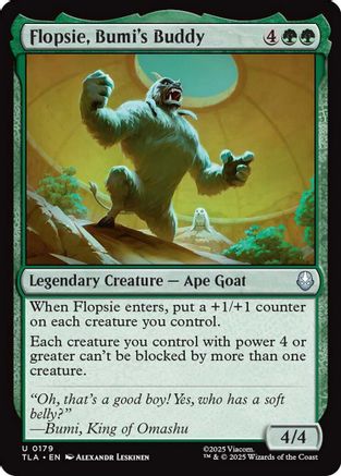 Flopsie, Bumi's Buddy  [Foil]  (TLA-179) - [Avatar: The Last Airbender]