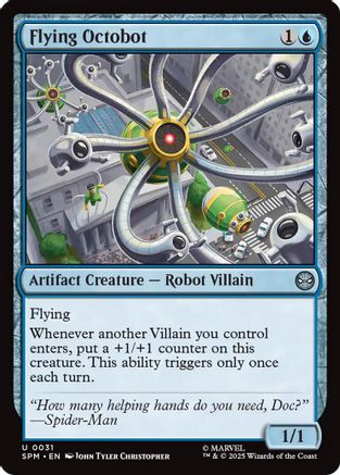 Flying Octobot  [Foil]  (SPM-031) - [Marvel's Spider-Man]