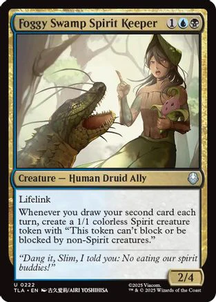 Foggy Swamp Spirit Keeper  [Foil]  (TLA-222) - [Avatar: The Last Airbender]