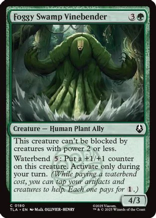 Foggy Swamp Vinebender  (TLA-180) - [Avatar: The Last Airbender]