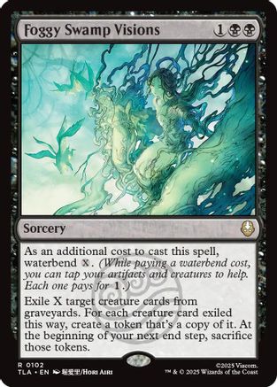 Foggy Swamp Visions  [Foil]  (TLA-102) - [Avatar: The Last Airbender]