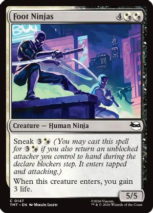 Foot Ninjas  (TMT-147) - [Teenage Mutant Ninja Turtles]
